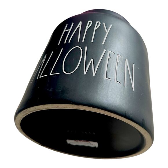 Rae Dunn Happy Halloween Matte Black Canister First Edition - 2018 Rare - Picture 13 of 16